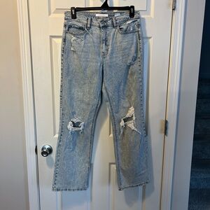 Eunina Super High Rise Light Denim Jeans